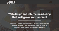 Desktop Screenshot of actifymedia.com