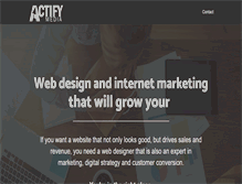 Tablet Screenshot of actifymedia.com